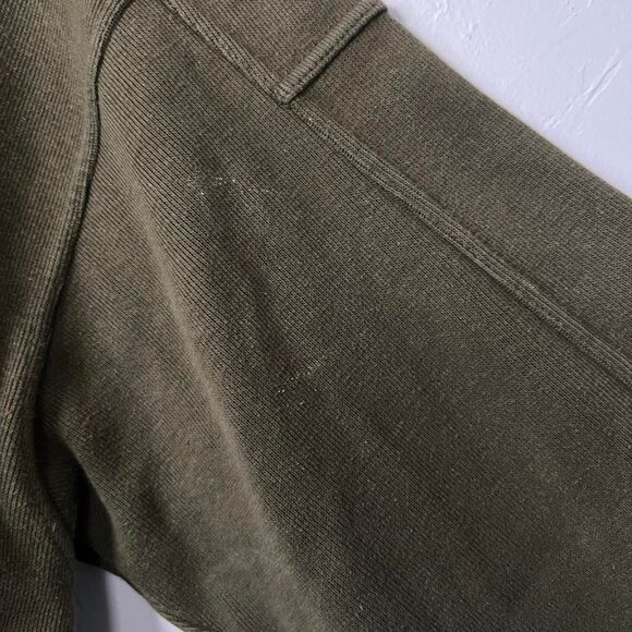 Vintage Matinique Men's Olive Green Sweatshirt Size XL Streetwear Embroidery y2k - Picture 5 of 7